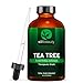 Sol Beauty® Tea Tree Oil - Large 4 oz. 100% Pure Therapeutic Grade Oil - Works With Shampoo, Soap, Face Wash, Body Wash. Also Treats Acne And Other Skin Ailments - 4 oz