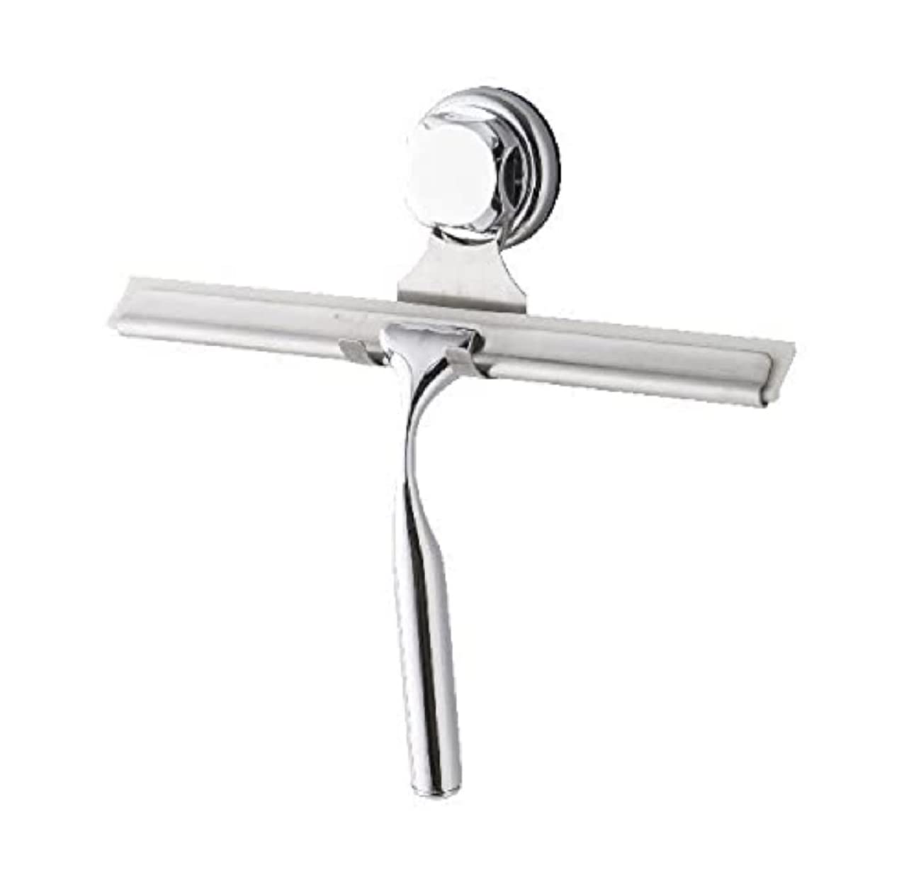 Compactor Bestlock Bath Shower Squeegee - Chrome, 25.4X5.5X23.5 cm - Easy Installation, Rustproof and Waterproof