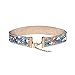 Womens Blue Rhinestone Choker Necklaces Turquoise Healing Stone Shell Velvet Chokers Gifts for Girls