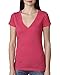 Next Level Womens Tri-Blend Deep V Tee (6740)