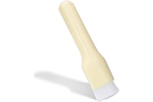 ZTTM 3/4-Inch Outside Bull Nose Corner Trowel, Cream Plastic, for Drywall and Plaster Finishing