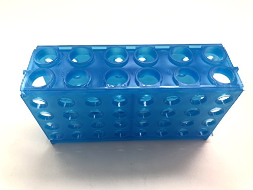 OESS 4-Way Test Tube Rack Polypropylene Microtube Holder for Lab 0.5ml/1.5ml/15ml/50ml Centrifuge Tubes (Pk/2)