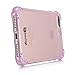 Bastex iPhone 7 Plus Case, Rugged Slim Fit Transparent Purple Flexible Thin Gel TPU Case Cover for Apple iPhone 7 Plus