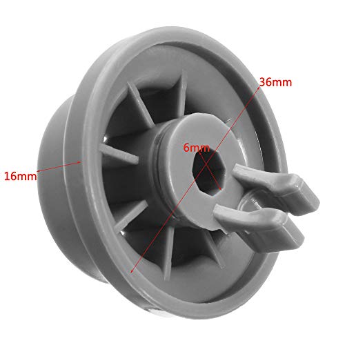 165314 Dishwasher Lower Rack Wheel Replacement Part for Bosch & Kenmore