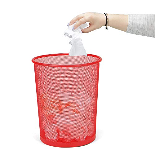Mind Reader Network Collection, Waste Paper Basket, 4.5 Gallon Capacity
