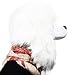 PARTY STORY Poodle Dog Mask Latex Animal Full Head Mask Novelty Halloween Costume Rubber Masks