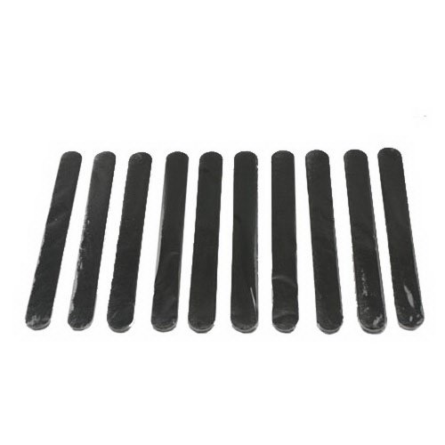 Olymstore(TM) 10pcs Slim Black Buffing Sandpaper Nail Art Manicure Nail Files Nailfile