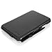 MoKo Slim-Fit Multi-angle Folio Cover Case for Lenovo IdeaTab A1000 7-Inch Android Tablet, BLACK