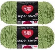 Bulk Buy: Red Heart Super Saver (2-Pack) (Guava, 7 oz Each Skein)