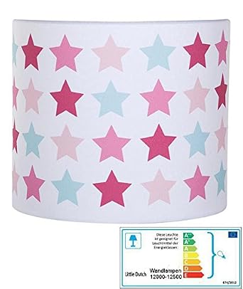 Little Dutch Wandlampe Sterne Pink Leselampe Madchen Amazon De