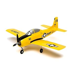HobbyZone T-28 Trojan S Bind-N-Fly BNF Basic RC Airplane with SAFE (Transmitter Sold Separately)