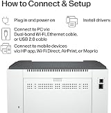 HP LaserJet M209dw Wireless Monochrome Printer 2-Sided Auto-On Off 150 Sheet view 13