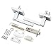 AVALON 0570 - Contemporary / Modern Door Handles / Levers (Privacy / Passage) - Polished Chrome Finish