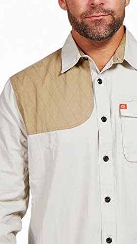American Outdoorsman The Shooting Shirt (Right-Handed) (XX Large, Ecru)