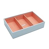 Wolf Designs Deep Jewelry Tray, Medium, Aqua