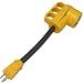 RV Electrical Power Adapter Cord-15A Male to 50A Female 12inch&nbsp;10/3 STW Power&nbsp;Cord (CR1550)