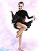 Happy Cherry Kids Girls Leotard Dance Dress Latin Rumba Samba Salsa Dancewear