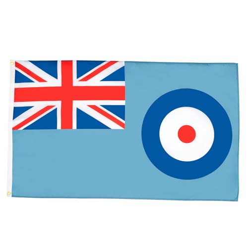 AZ FLAG RAF Ensign Flag 250x150 cm 100D Polyester 2 Grommets