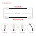 Lionvison 2 Boxes Reusable Cotton Swab, Portable Soft Double Sided Ear Cleaning Silicone Swabs Makeup, Eco Friendly Safe Washable Travel Cosmetic Makeup Cotton Buds with Case