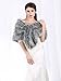 Chicer Wedding Faux Fur Shawl Bridal Faux Fur Shawl Wrap Stole Winter Faux Fur Coat for Bride and Bridesmaids(Grey)