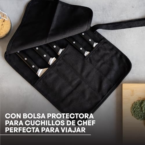 MasterChef Cuchillos Cocina Profesional con Manta