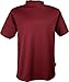 Colorado Timberline Dillon Microfiber Mock T Shirt Burgundy Large