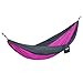 ENO Eagles Nest Outfitters - DoubleNest Hammock, Portable Hammock for Two, Charcoal/Fuchsia