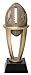Decade Awards Fantasy Football League Gold Tower Trophy - Gridiron Award - Engraved Plate on Request