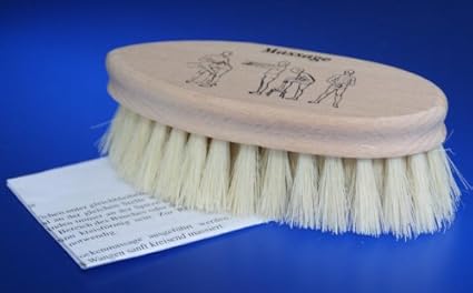 MAAJ® TROCKENMASSAGEBÜRSTE MIT ANLEITUNG - MADE IN GERMANY