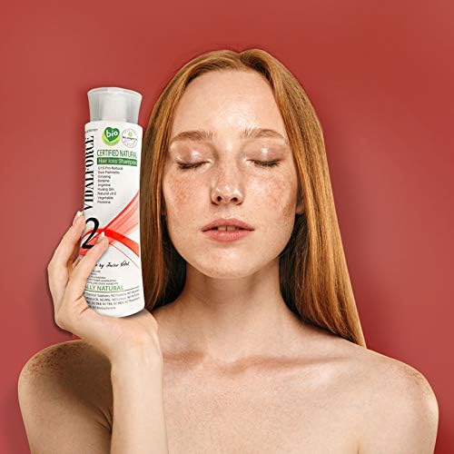 WINNER 2023* Shampoo 2 ORGANIC Reduces hair loss, 250 ml (Pack of 1) - Image 5