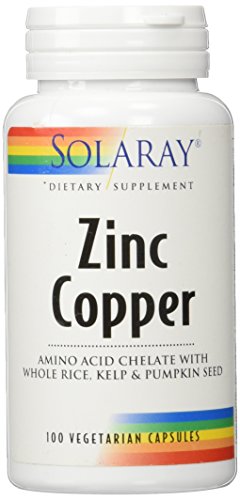 Solaray Zinc Copper 50mg capsules