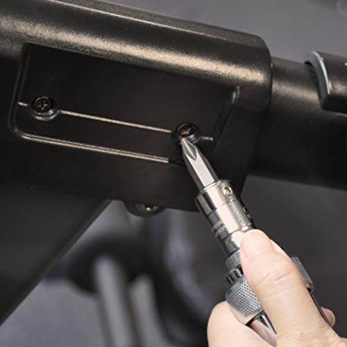 MulWark 3/8-Inch Drive Premium Reversible Manual Impact Driver Set- Hammer Screwdriver Kit with S2 Steel Impact Bits to Disengage Rusted Fasteners or Frozen Bolts| Flathead 5/16” 3/8” & Phillips #2#3