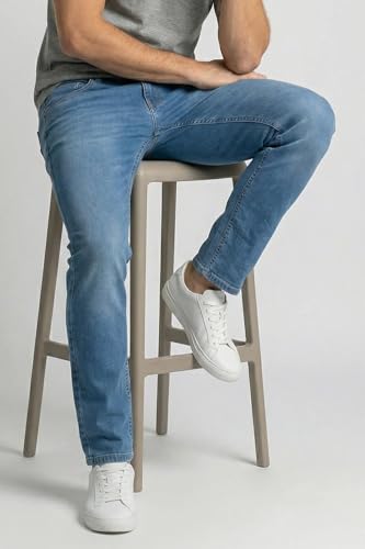 Calça Jeans Masculina Regular Básica Polo Wear Jeans Escuro