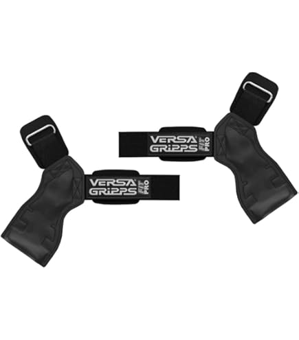 VERSA GRIPS XTREME ブラック SM Versa Gripps Xtreme, feito nos EUA, alças de pulso para