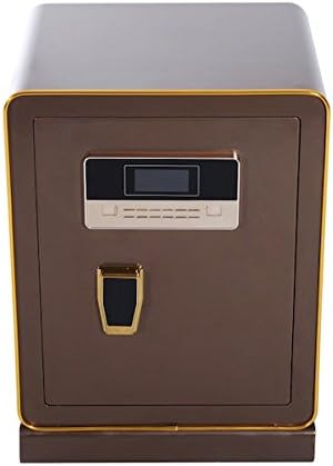 23.6" Digital Electronic Safe Box LCD Plate Digital Electronic Lock Keys Cash Money Jewelry Gun Book Paper Documents Deposit Box Home And Office Security Carpet Padding Heavy Duty Steel