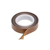 MS WGO PTFE Coated Fabric Teflon Tape Adhesive Tape High Temperature Teflon Tape for Vacuum, Hand and Impulse Sealers (1/2-inch x 30 feet) - Fits FoodSaver, Seal A Meal, Weston, Cabella's