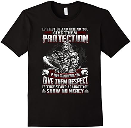 Mens viking valhalla tshirt 3XL Black