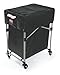 Rubbermaid Commercial Products, Cover for Rubbermaid Collapsible X-Cart 4 Bushel with Quick-Access-Lid and Multiple Built-in-Storage Pockets, Small (1889863)
