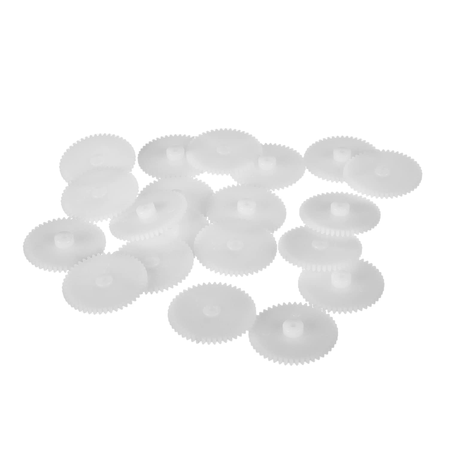 Othmro Plastic Gears, 48 Teeth Motor Gears Model 482A, Plastic Gears for Car Robot Motor