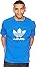 adidas Men's Trefoil Tee, Blue, M