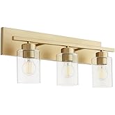 Carter 2 Light Vanity - Aged Brass