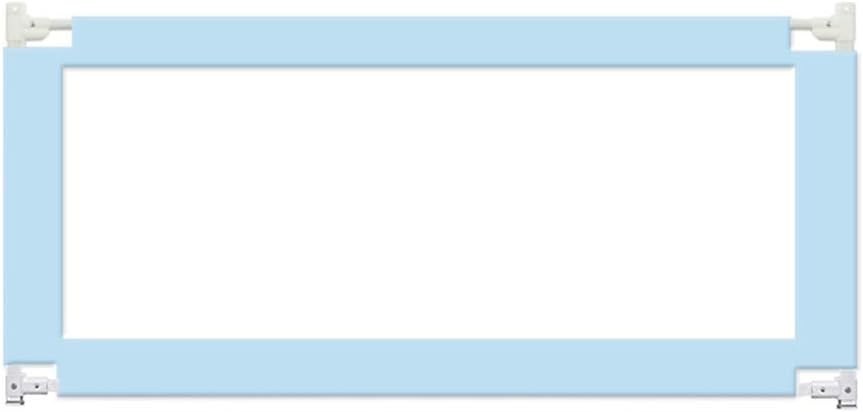 KKCF-Bed Rail Guard for Kids Breathable Mesh Anti-Collision Resistance to Deformation Oxford Cloth, 3 Colors, 4 Sizes (Color : Blue, Size : 200cm)