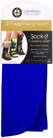 CastMedic Designs Sock-It Mesh, Blue, Medium