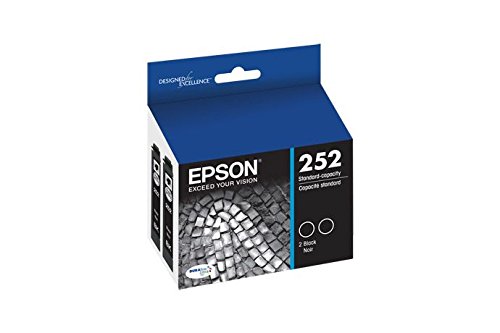 Epson 252 Black Ink Cartridges Dual Pack - Image 2