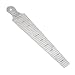 Saim 15mm-30mm Taper Gauge Feeler Gap Hole Measuring Tool Stainless Taper Welding Gauge Test Ulnar Inch&Metric