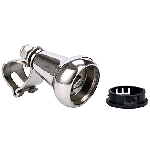 Amarinemade Boat Steering Wheel Knob with Plastic Cap Aisi 316 Stainless Steel Maneuvering Knob