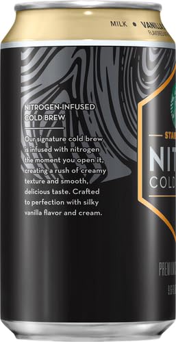 STARBUCKS NITRO COLD BREW, VANILLA SWEET CREAM, 9.6 FL OZ CAN