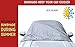 EcoNour Car Windshield Snow/Sun Cover for Ice, Snow, Frost, Sun Guard for Winter and Summer-Fits Car, SUV,& Truck-New 6X Magnets to Keep Wind&Snow Out-Bonus Storage Bag
