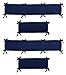 Navy Blue and Gray Stripe Collection Crib Bumper by Sweet Jojo Designs