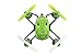 Hubsan Q4 H111 Nano Mini 4-Channel RC Quadcopter with 2.4Ghz Radio System - Green